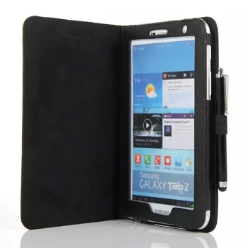 Folio PU Leather Case Cover Stand For Samsung Galaxy Tab 2 7.0 gt-P3100 gt-P3110 book case