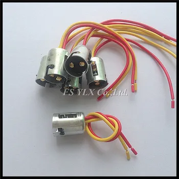 Metal BA15D socketl bulb holder adapter for S25 1157 BA15D LED turn signal parking light BA15D connector Socket holder adapter