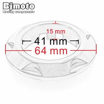 BJMOTO Motorcycle Ignition Switch Cover 3D Stickers Moto Accessories For Yamaha TMAX T-MAX 530 2013 2016