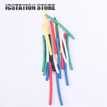 140pcs 7 Colors 1.0mm Ratio 2:1 Heat Shrink Tube Tubing For Wrap Sleeve Assorted 7 Colors Polyolefins Electric Unit Part