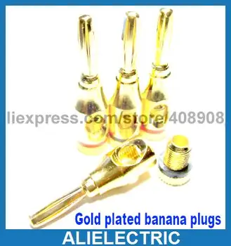 50pcs Banana Plug for Binding Post Speaker Test Probes