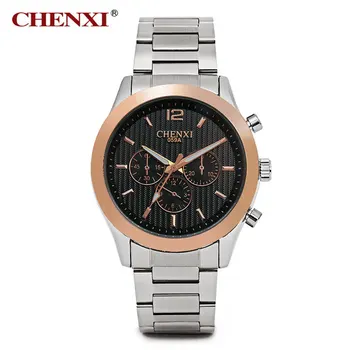 2017 Hot Watches Men Top Brand Luxury Wristwatches Men Stainless Steel Casual Military Watch Relogio Masculino Fashion Hours