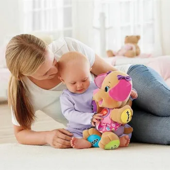 Electronic Musical Baby Plush Toys Learn Smart Stages Puppy Babies Toy Learn Smart Stages Educational Toys for Toddlers Infants