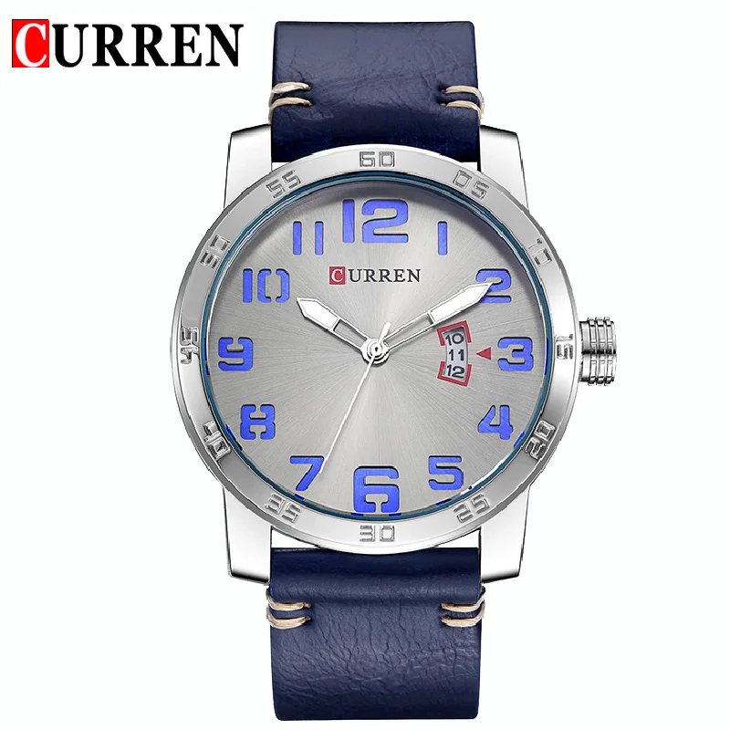 Relogio Masculino Casual Sports Watch Men Top Brand Luxury Leather Quartz Fashion Watch Men Clock Male Wrist Watches xfcs