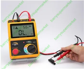 SMART AR907+ 50V-1000v Digital Insulation Resistance Tester Meter Voltage meter Megger Testing Meter Multimeter
