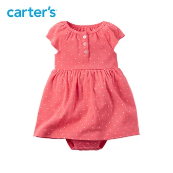Carter's 2 pcs baby children kids Babysoft Bodysuit Dress & Cardigan Set 126G285, sold by Carter's China official store