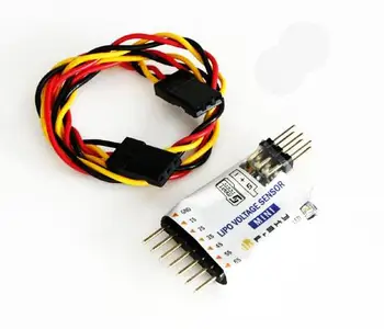 FrSky Mini LiPo Voltage Sensor MLVSS with Smart Port for XBR X6R X4R Receivers