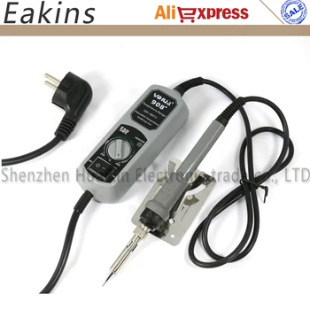YIHUA 908+ Mini Pocket Welding repair Soldering Station Adjustable Electric soldering iron+10 pc Tips+3 pc Tweezers+tin wire