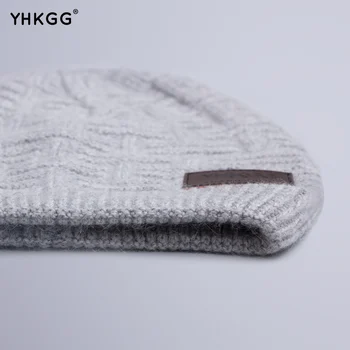 YHKGG 2017 man's hat in the winter brand new gorros beanie Knitting Casual Caps Beanies Warm Hats Wool Knitted