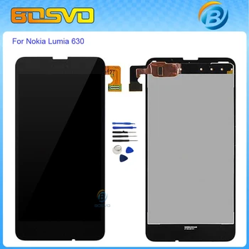 Black color Replacement LCD for Nokia Lumia 630 630N 635 635n display+touch screen digitizer assembly +free tools