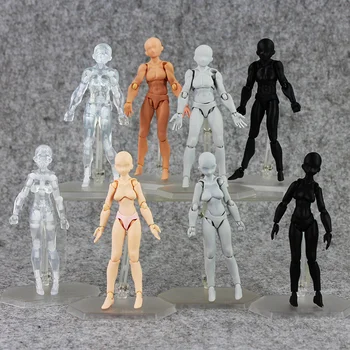 Great 8 Kind BODY KUN Anime Brinquedos Cosplay Archetype He Archetype She Ferrite Figma Movable PVC Action Figure Model toy