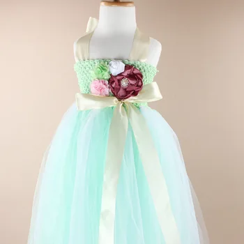 Fashion princess wedding prom kids dresses for girls 2016 party
