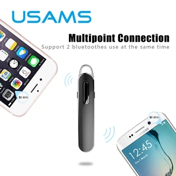 Original USAMS Stereo Bluetooth Headphones Headset Bluetooth 4.1 For iPhone Samsung Xiaomi Bluetooth Earphone Mic Handfree