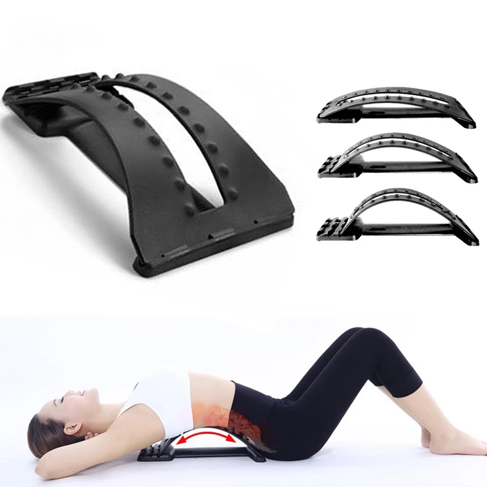 Back Stretching Magic Plus Waist Relax Multi-function Mate Back Massage Magic Neck Stretcher Fitness Applicance