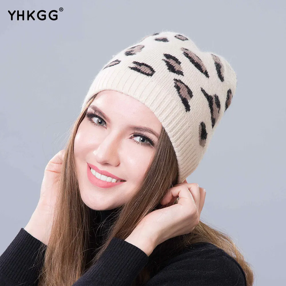 2016 Fashion hat wool hat The latest fashion, warm, beautiful, with the animals of the spots