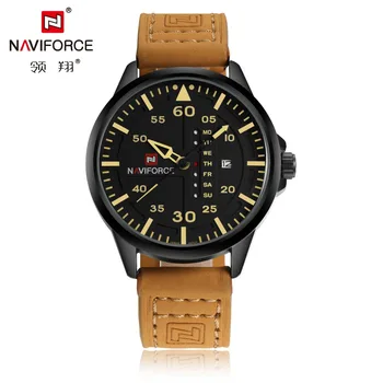Top Luxury Brand New NAVIFORCE Men Quartz Sports Watch Army Military Quartz-watch Clock Waterproof Wrist Men's Relogio Masculino