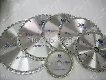 Of  230*25.4*3.0*40z TCT saw blade with OKE carbide for hard wood/MDF/poly panel/cutting