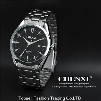 CHENXI Quartz Men Watches Top Brand Luxury Men business Wrist Watches Full Steel Men Sports Watch Waterproof Relogio Masculino