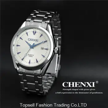 CHENXI Quartz Men Watches Top Brand Luxury Men business Wrist Watches Full Steel Men Sports Watch Waterproof Relogio Masculino