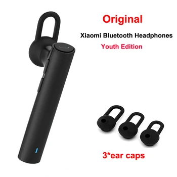 Original New Xiaomi Bluetooth Youth Edition earphone Headset Bluetooth 4.1 Xiaomi Mi LYEJ02LM Earphone Build-in Mic Handfree
