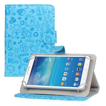 Good Sale For 7 inch Android Tablet New Universal Leather Flip Stand Case Cover Mar 2