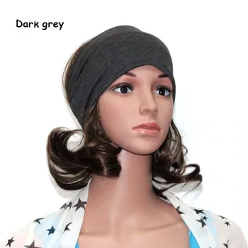 Fashion Women Sports Headband Casual Hairband Elastic Neck Scarf Turban