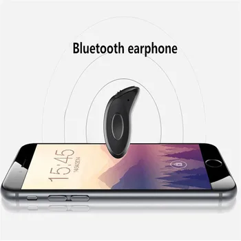Wireless Mini Stereo Bluetooth 4.1 Earphone Earphones Headset For Mobile iPhone Samsung+Charging cable+ Ear cap+Ear hanging