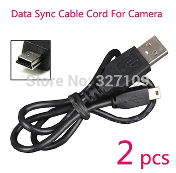 2PCS 3ft USB Data Sync Cable Cord For Canon PowerShot SX1 SX10 SX20 SX100 SX110 SX120 SX200 IS