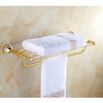 European towel racks tyrant gold bathroom space aluminum bathroom accessory hardware bathroom towel rack ICD60029