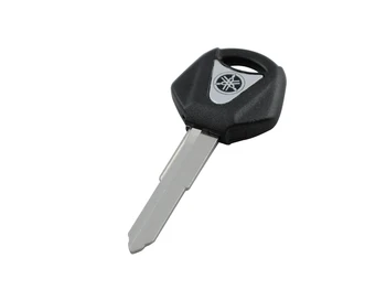 BLACK Single Trough key For YAHAMA Motorcycle key blank with blade YZF R1 R6 FZ1 FZ4 FZ6 FZ8 XJ6 XJR