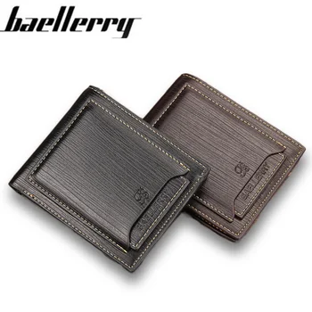 Short Men's Wallet Brand Baellery Credit Card ID Card Holder Money Bag Pocket Casual Dollar Price Male Wallet Carteira Masculina