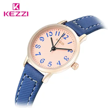 Kwzzi Brand Women Watches Casual Quartz Watch Thin Leather Strap Waterproof Wristwatch For Ladies Montre Femme relogio feminino