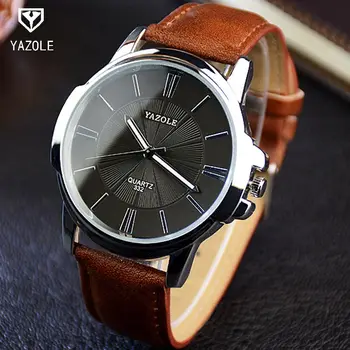 YAZOLE New Quartz Watch Men Watches Top Brand Luxury Male Clock waterproof Business Mens Wrist Watch Hodinky Relogio Masculino