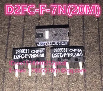 10PCS) original mouse micro switch D2FC-F-7N 20M D2FC-F-7N(20M) mouse button snake Logitech Microsoft Pennefather