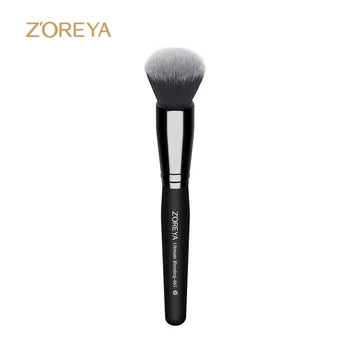 Zoreya Brand Nylon Hair Cosmetic Powder brushes make up brushes women Ultimate Blending Brushes for black