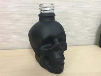 30ml Empty skull glass dropper bottle with childproof bottle pack of 1 piece