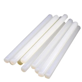 10Pcs/lot 11mm*190mm Hot Adhesive White Melt Glue Sticks For Electric Glue Gun Craft Album DIY Repair Tools