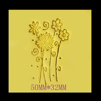 Chrysanthemum pattern DIY soap stamp mold chapter mini diy patterns DIY molds
