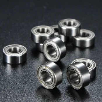 10pcs MR105 MR105ZZ Metal Sealed Shielded Miniature Mini Bearing Ball 5 x 10 x 4mm Deep groove ball bearings