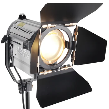Wireless Remote Control Dimmable Bi-color LED150W LED Studio Fresnel spot Light 3200-5500K for Camera Photo video Equipment