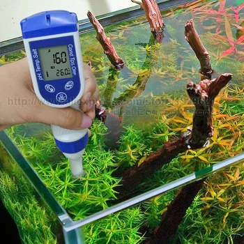 Digital Pen Tester pH EC TDS Salinity Temperature Water Quality 6-in-1 Meter