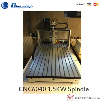 Updated 6040 CNC Router 1.5kw spindle + 2.2kw VFD CNC 6040 engraving machine 220V&110V drilling milling machine
