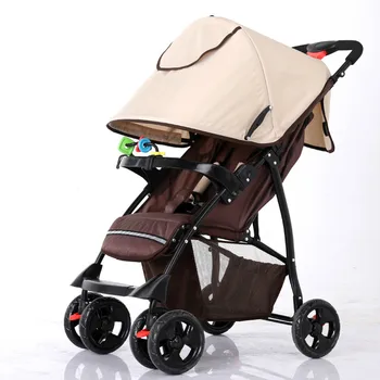 Summer Baby Stroller Portable Folding Easy Can Sit Can Lie Safety Shockproof Baby Pram Light Weight Baby Trolley