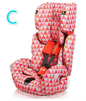 The beautiful comfortable safety seat for young baby to using