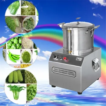 3L full stainless steel universal fritter ,commercial use mincing machine,High-speed meatballs beater,Garlic minced meat chopper