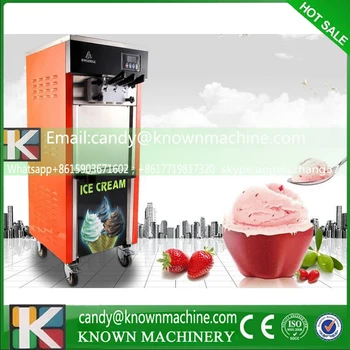 Business Standing type 50L ice cream machine soft ice cream machine( by sea)