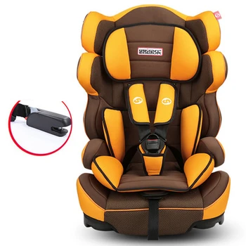 Comfortable durable child car safety seats for 9 months -12 years old child