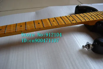 New Big John single wave ST electric guitar in sunburst with alder body and tiger stripes maple neck wik-son hardare F-1123