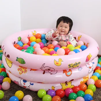 Swimming Pool Large Swimming Pool Round Barrel Children's Game Pool for New Born Baby or Under 1 Year Old