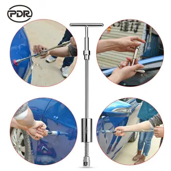 PDR Paintless Dent Repair Tools PDR Dent Removal Herramientas Hot Melt Glue Sticks LED Lamp Reflector Board Hand Tool Set